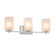 Bathroom Fixtures Three Lights by Justice Designs ( 102 | FSN-8443-15-FRCR-CROM-LED3-2100 Fusion ) 