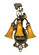 Sconces Triple Glass by Meyda Tiffany ( 57 | 17191 Amber Pond Lily ) 