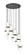 Mid. Chandeliers Multi-Port/Cascade by Z-Lite ( 224 | 1946P-11R-MB Cayden ) 