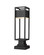 Exterior Post/Pier Head by Z-Lite ( 224 | 585PHMS-SQPM-BK-LED Barwick ) 