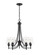 Mid. Chandeliers Glass Up by Z-Lite ( 224 | 473-5MB Joliet ) 