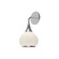 Sconces Single Glass by Alora ( 452 | WV524006CHOP Hazel ) 