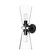 Sconces Double Glass by Alora ( 452 | WV570221MBCL Salem ) 