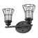 Bathroom Fixtures Two Lights by Acclaim Lighting ( 106 | IN41281BK Piers ) 