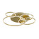 Semi-Flush Mts. Ring Shade/Halo by AFX Lighting ( 162 | ORBF24LAJD1LB Orbit ) 