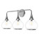 Bathroom Fixtures Three Lights by Alora ( 452 | VL524326CHCL Hazel ) 