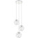 Mini Pendants 3 Light Cluster by Access ( 18 | 63127LEDDLP-MSS/CLR Boulder ) 