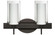 Bathroom Fixtures Two Lights by Besa ( 74 | 2SW-C44007-BR Pahu ) 