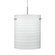 Mini Pendants Glass Down by Besa ( 74 | J-4006KR-LED-SN Besa Tamburo 8 Pendant ) 