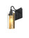Sconces Single Glass by Besa ( 74 | 1WG-DUKEGF-BK Duke ) 