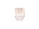 Sconces Double Candle by Avenue Lighting ( 192 | HF1511-WHT Beverly Dr. ) 
