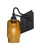 Sconces Single Glass by Besa ( 74 | 1WG-MILO4AM-BK Milo ) 