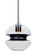 Multi-Systems Line Voltage Pendants by Besa ( 74 | 1TT-HULA8BK-SN Hula 8 ) 