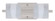 Bathroom Fixtures Two Lights by Besa ( 74 | 2WS-787399-SN Paolo ) 