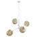 Mid. Chandeliers Geometric/Linear by Acclaim Lighting ( 106 | TP30122WH Tholos ) 