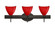 Bathroom Fixtures Three Lights by Besa ( 74 | 3SW-1779RC-BR Besa Mia Vanity ) 