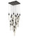 Large Chandeliers Glass Shade by Avenue Lighting ( 192 | HF1904-25-GL-BK-C The Original Glacier ) 