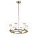 Mini Chandeliers Glass Shade by Alora ( 452 | CH309006NBCG Revolve ) 