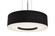 Pendants Drum Shade by AFX Lighting ( 162 | MCP1932LAJUDSN-BK Montclair ) 