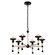 Mid. Chandeliers Candle by Alora ( 452 | CH343625MBCN Nadine ) 
