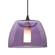 Mini Pendants Glass Down by Besa ( 74 | 1XT-SPURPL-LED-BK Besa Spur Pendant ) 