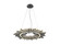 Large Chandeliers Glass Shade by Avenue Lighting ( 192 | HF3027-DBZ Aspen ) 