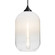Mini Pendants Glass Down by Besa ( 74 | 1JT-OMEGA12WH-EDIL-BK Besa Omega 12 Pendant ) 