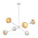 Large Chandeliers Starburst by Alora ( 452 | CH633638WHBR Daphne ) 