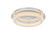 Flush Mounts Ring Shade/Halo by Elegant Lighting ( 173 | 3800F22C Bowen ) 