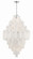 Large Chandeliers Glass Shade by Crystorama ( 60 | ADD-319-CH-WH Addis ) 