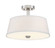 Semi-Flush Mts. Drum Shade by Designers Fountain ( 43 | 88511-SP Studio ) 