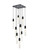 Mini Chandeliers Multi-Port/Cascade by Elegant Lighting ( 173 | 2088D20BK Aurora ) 
