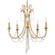 Mid. Chandeliers Candle by Crystorama ( 60 | ARC-1905-GA-CL-MWP Arcadia ) 