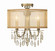 Semi-Flush Mts. Drum Shade by Crystorama ( 60 | 5623-AB_CEILING Hampton ) 