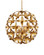 Mid. Chandeliers Sphere by Currey and Company ( 142 | 9000-1214 Helenium Orb Chandelier ) 