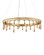 Mid. Chandeliers Ring/Halo by Currey and Company ( 142 | 9000-1230 Liquid Gold Chandelier ) 
