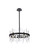 Pendants Drum Shade by Elegant Lighting ( 173 | 2200D20BK Serena ) 