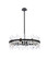 Mid. Chandeliers Drum Shade by Elegant Lighting ( 173 | 2200D32BK Serena ) 