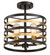 Semi-Flush Mts. Cage by Designers Fountain ( 43 | 92912-AB Mya ) 