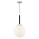 Pendants Glass Down by Designers Fountain ( 43 | D232M-13P-PN Elle ) 