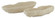 Home Accents Trays by Currey and Company ( 142 | 1200-0354 Island Ivory Tray Set of 2 ) 