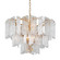 Mid. Chandeliers Glass Down by Corbett Lighting ( 68 | 244-48-GL Piemonte ) 