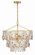 Mini Chandeliers Glass Shade by Crystorama ( 60 | ELS-7103-GA Elsa ) 