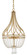 Mini Chandeliers Glass Shade by Currey and Company ( 142 | 9000-0061 Ingenue Gold Chandelier ) 