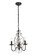 Mini Chandeliers Candle by Elegant Lighting ( 173 | LD5003D15ORB BLAISE ) 
