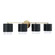 Bathroom Fixtures Four Lights by Capital Lighting ( 65 | 153041RK-549 Weller ) 