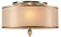 Semi-Flush Mts. Drum Shade by Crystorama ( 60 | 9503-AB Luxo ) 