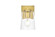 Sconces Single Glass by Elegant Lighting ( 173 | LD7310W5BRA Kacey ) 