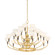 Large Chandeliers Glass Shade by Corbett Lighting ( 68 | 489-38-VB/BRZ Brahma ) 