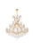 Large Chandeliers Candle by Elegant Lighting ( 173 | 2800G52G/RC Maria Theresa ) 